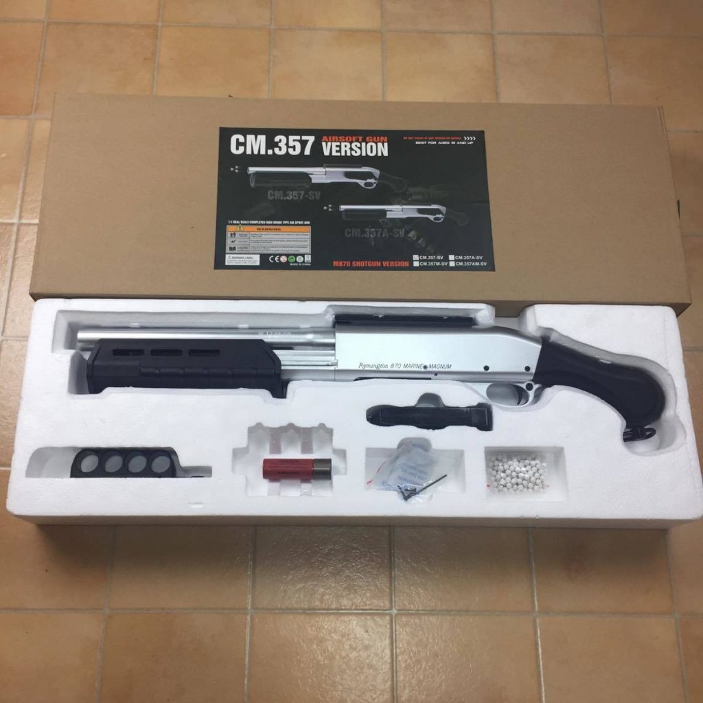CYMA M870  ロング 固定ストック SV スポーツライン