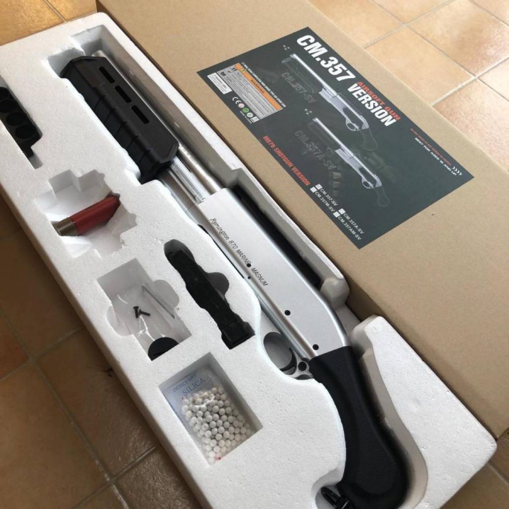CYMA CM357 エア コッキング ショットガン エアガン レミントン 870 箱
