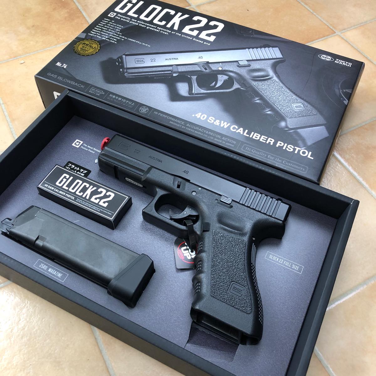 東京マルイ GLOCK 22 ガスブロ 箱 説明書有り グロック２２ #765 | エアガン高価買取サバゲータウン【公式】