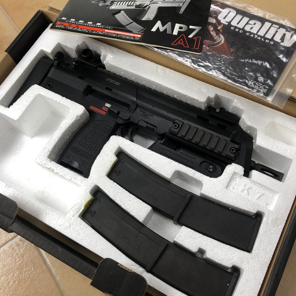 KSC ガスガン MP7A1　Ⅱ　ガスブローバック