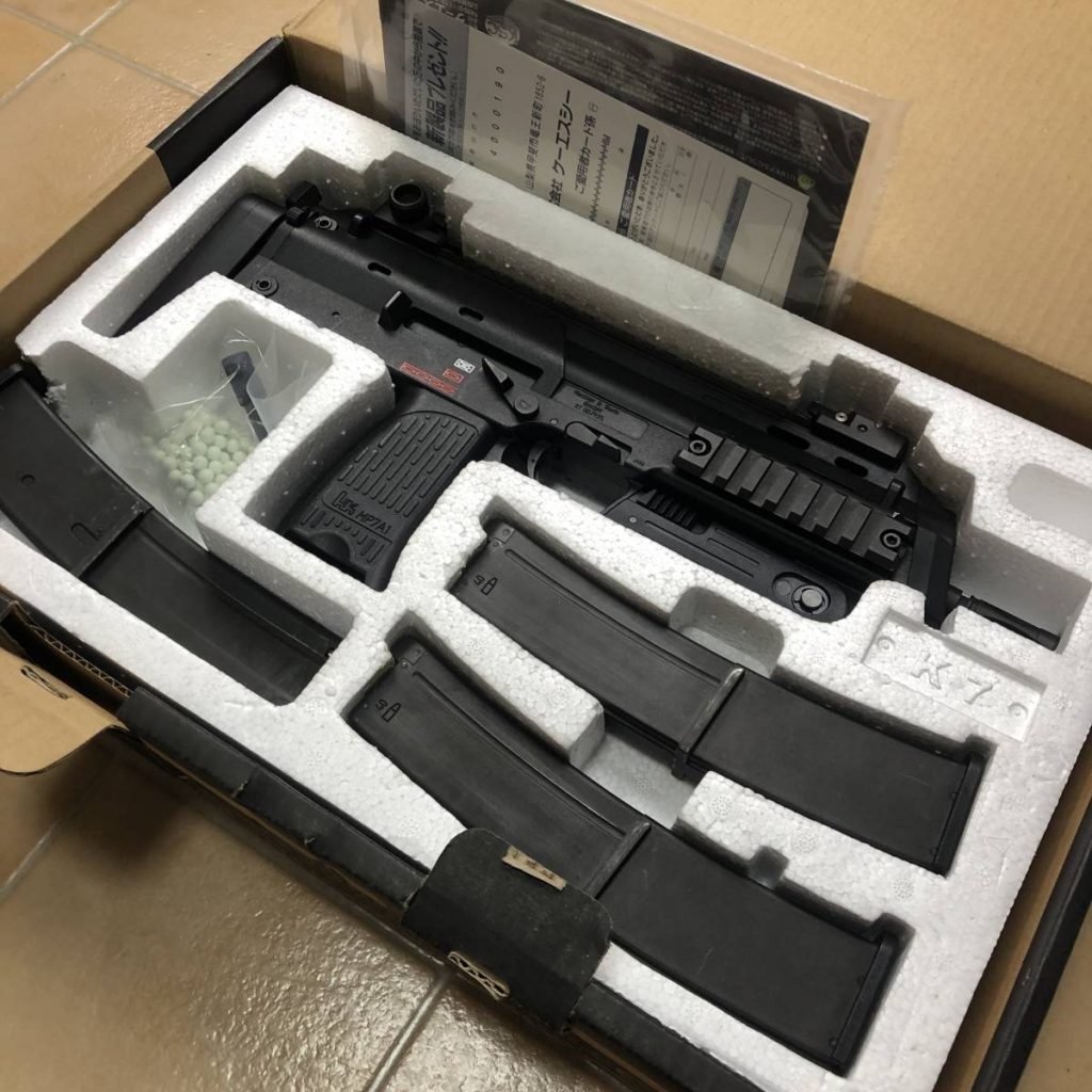 KSC MP7A1Ⅱ 予備マガジン×1 ガスガン