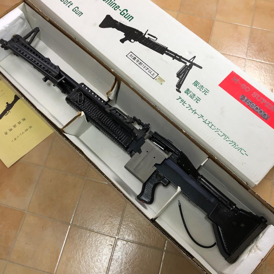 売れ筋介護用品も！ アサヒファイアーアームズ M60 鑑賞用