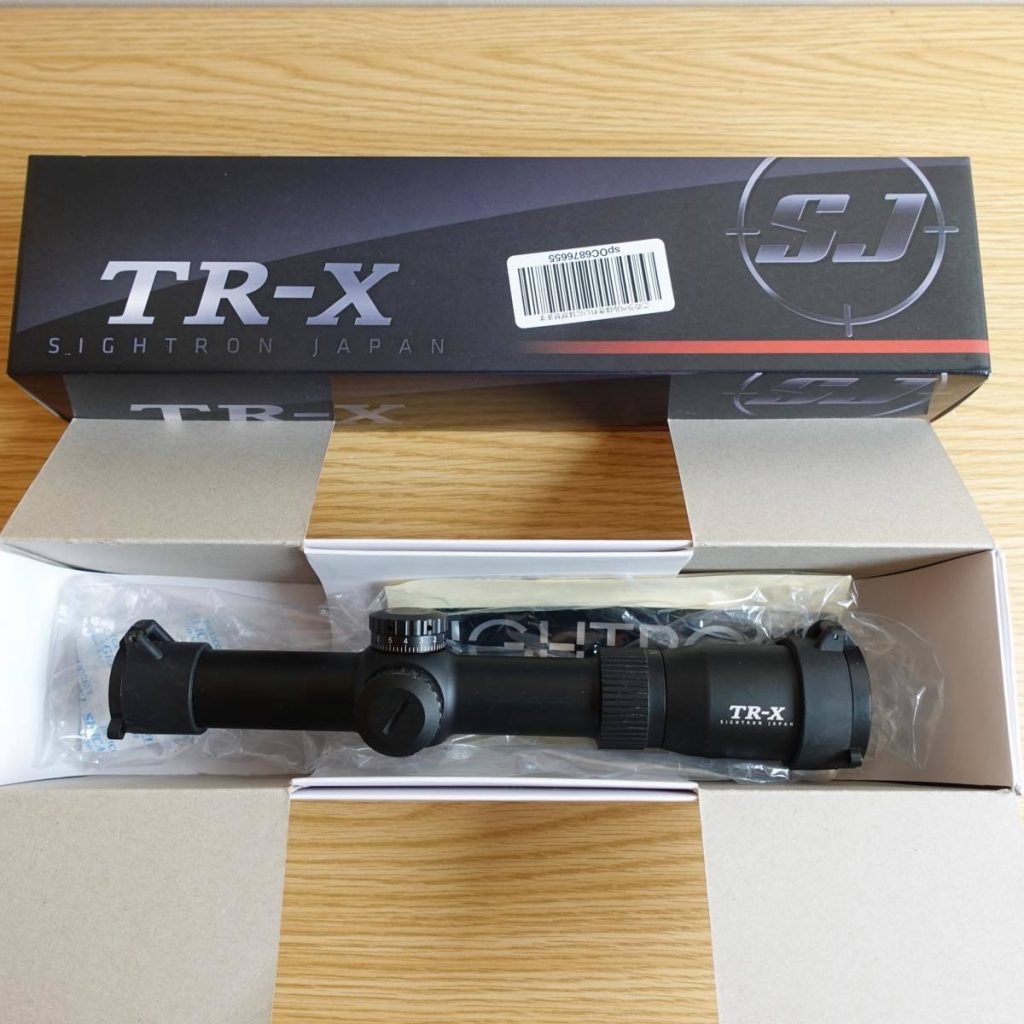 TR-X 1.25-4.5x24IR CQB MIL-DOT RETICLE ライフルスコープ