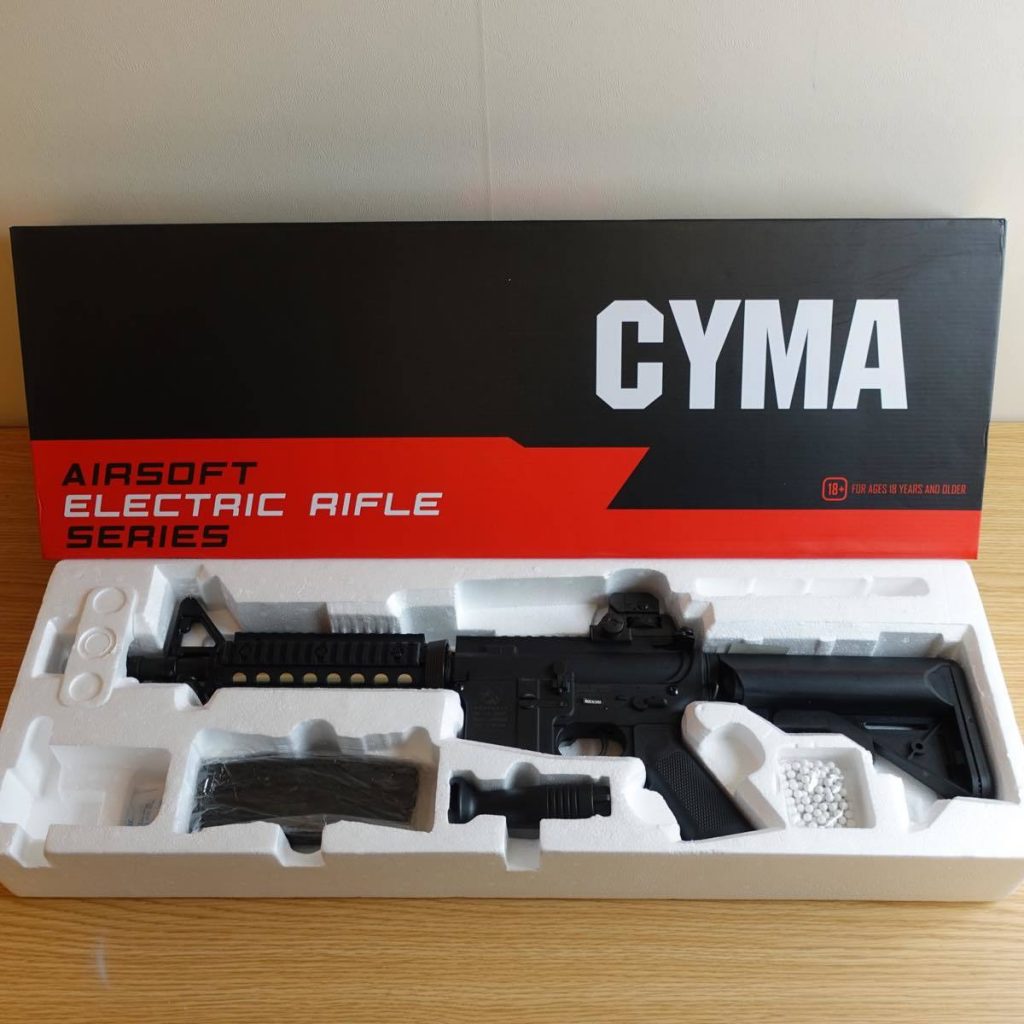 CM606BK M4 CQB-R FRPスポーツライン 電動ガンBK