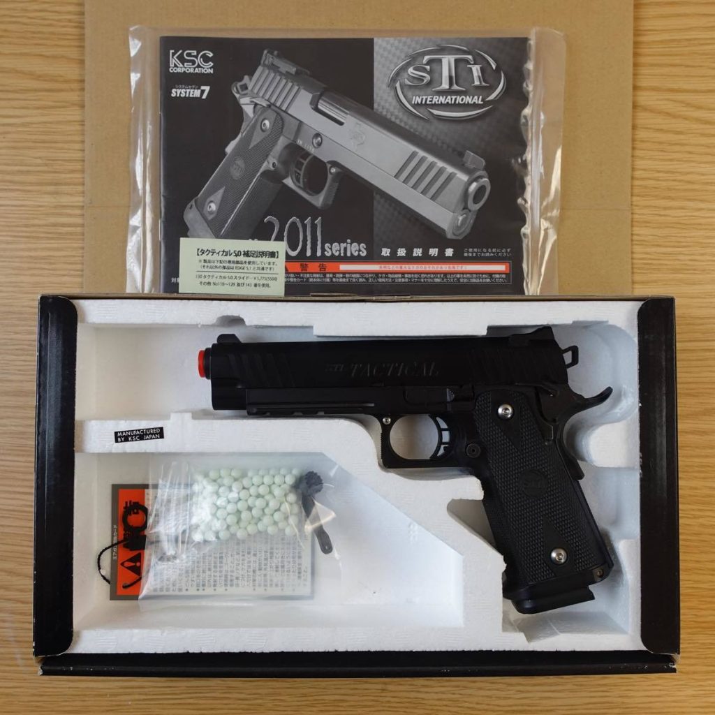 KSC ＳＴＩタクティカル5.0 ガスガン