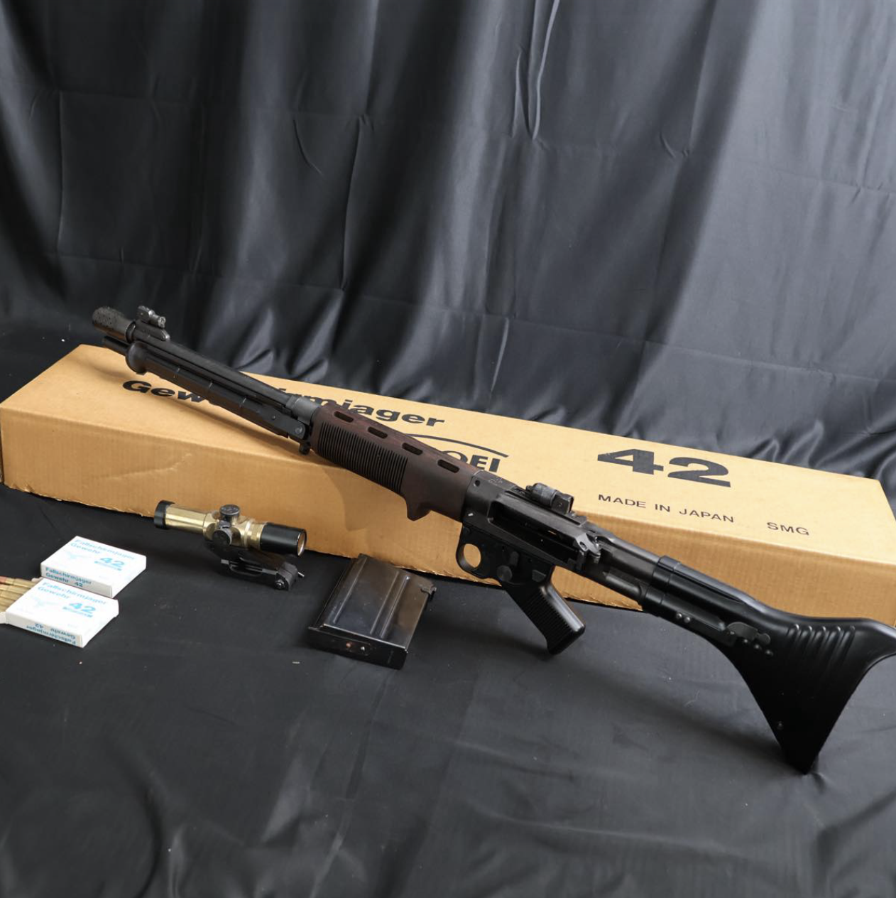 SHOEI ショウエイ FG42 TYPE1 モデルガン スコープ付き Smg #16501