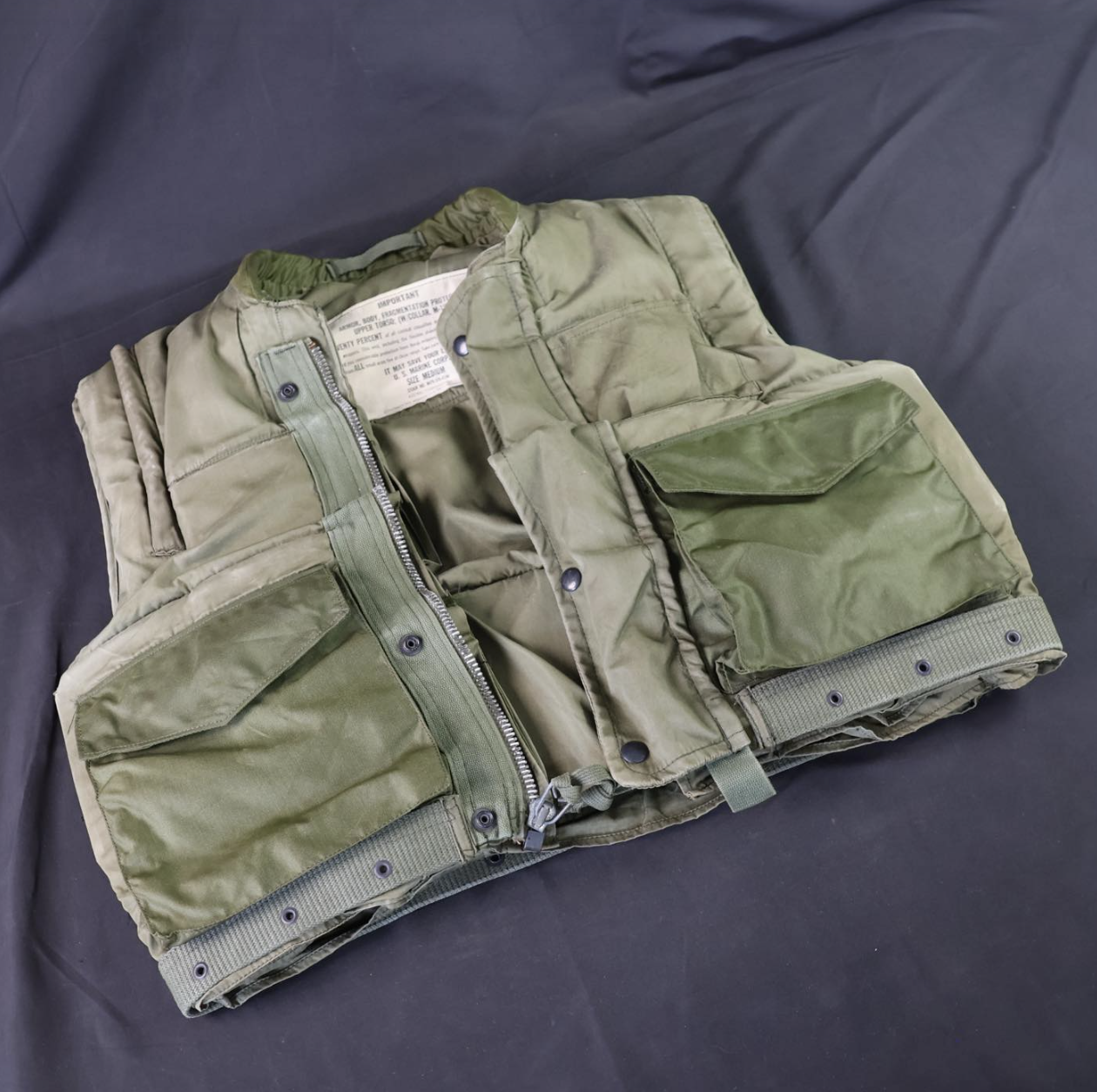 米軍放出品 アメリカ軍 M1955 ボディーアーマー フラックベスト ナム戦 