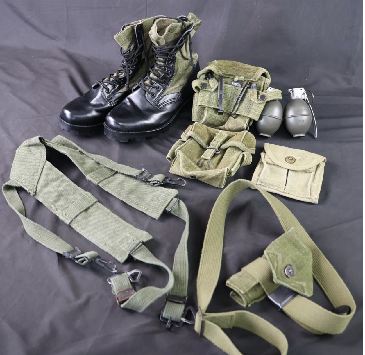 米軍放出品 アメリカ軍 M3 グリースガン マガジンポーチ アムニッ 