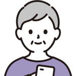 70代女性ユーザー